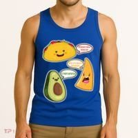 Wanna Taco Bout It Nacho Preoblem Gaucward Tank Top thumb 3