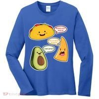 Wanna Taco Bout It Nacho Preoblem Gaucward Women's Long Sleeve Shirt thumb 0