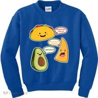 Wanna Taco Bout It Nacho Preoblem Gaucward Kids Sweatshirt thumb 0