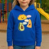 Wanna Taco Bout It Nacho Preoblem Gaucward Kids Hoodie thumb 3