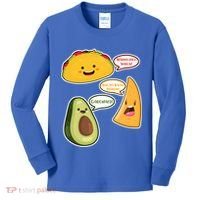 Wanna Taco Bout It Nacho Preoblem Gaucward Kids Long Sleeve Shirt thumb 0