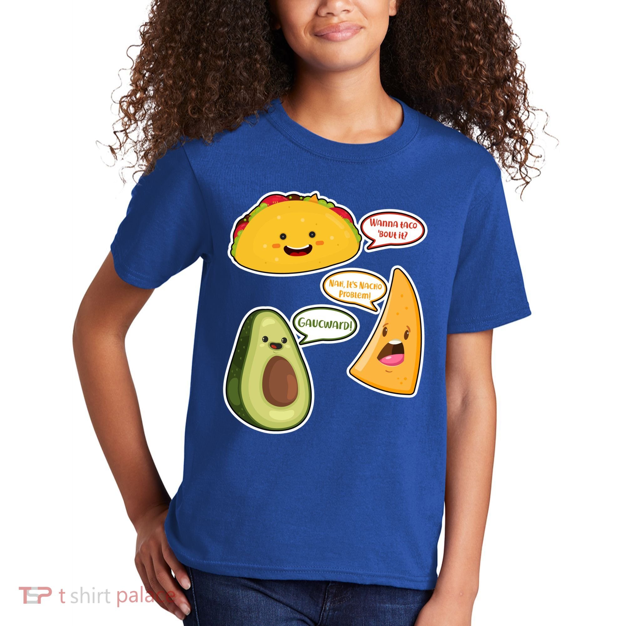 Wanna Taco Bout It Nacho Preoblem Gaucward Kids T-Shirt