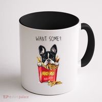 Want Some French Bulldog  Coffee Mug thumb 1
