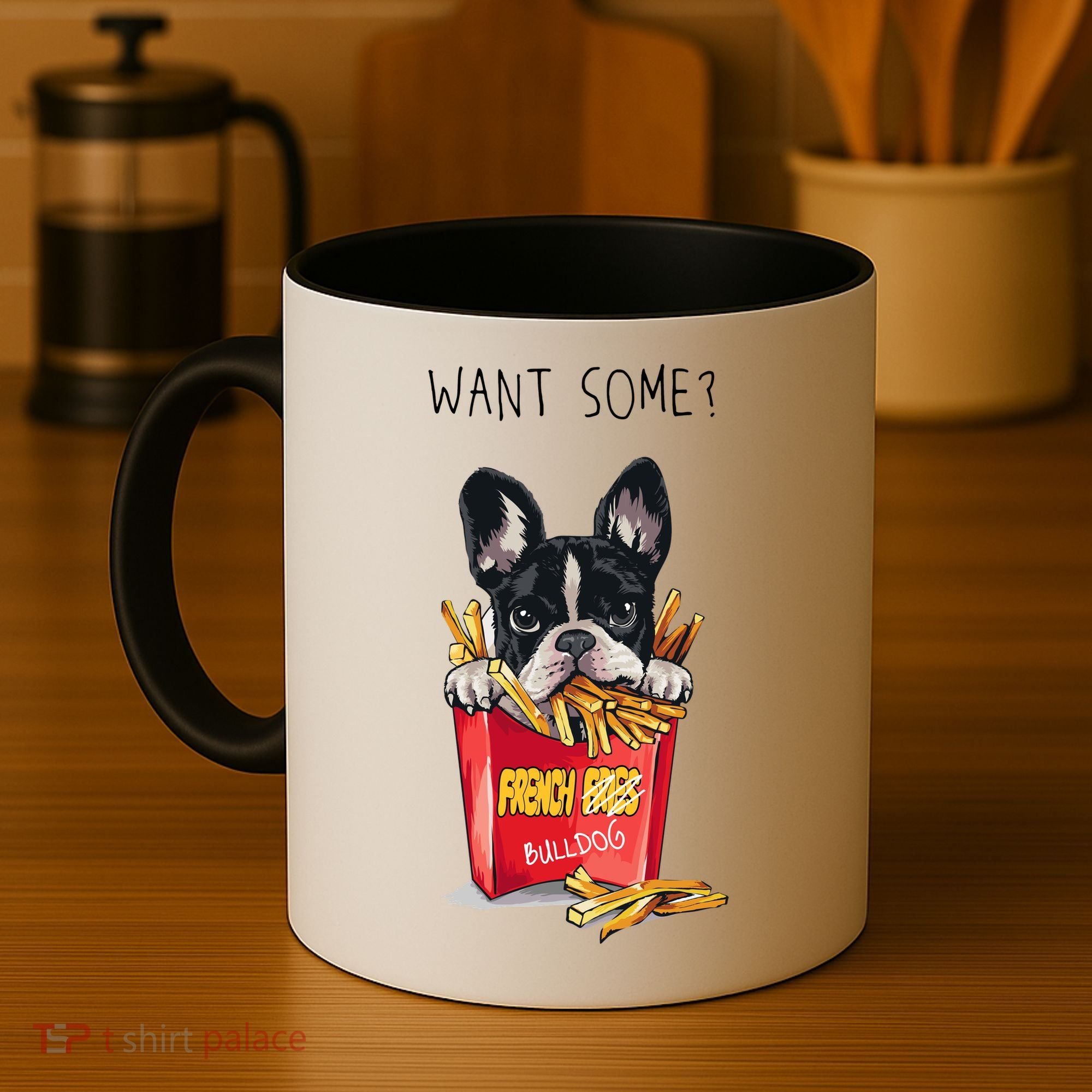 Want Some French Bulldog  Coffee Mug