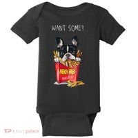 Want Some French Bulldog  Baby Bodysuit thumb 0