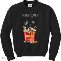 Want Some French Bulldog  Kids Sweatshirt thumb 0
