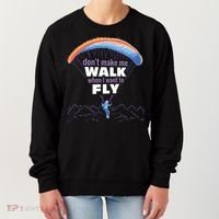Want To Fly Paragliding Women's Sweatshirt thumb 0