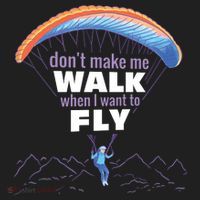 Want To Fly Paragliding Women's Sweatshirt thumb 2