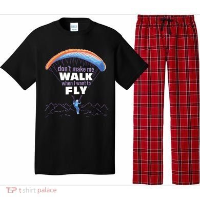 Want To Fly Paragliding Pajama Set