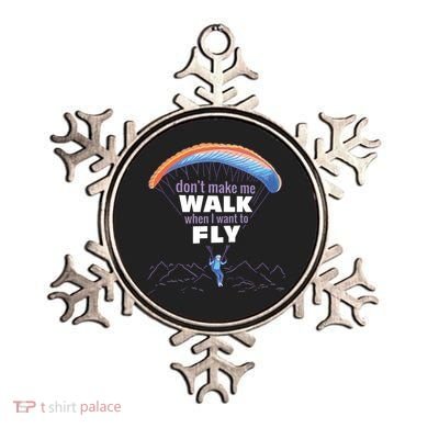 Want To Fly Paragliding Ornament