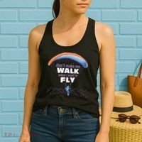 Want To Fly Paragliding Women's Tank Top thumb 2
