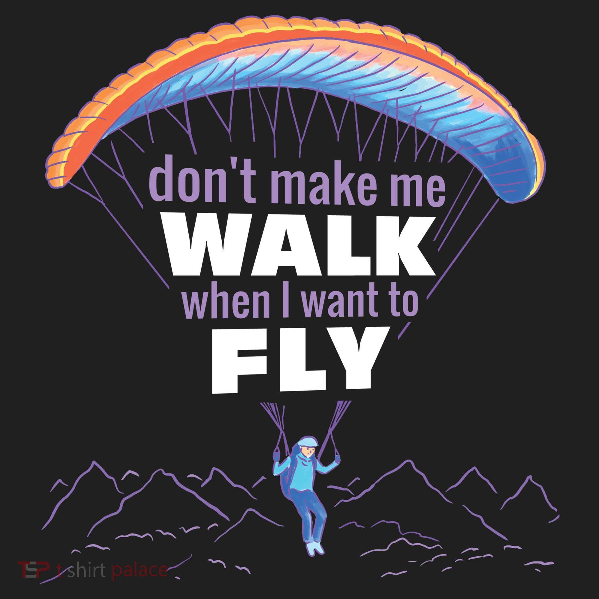 Want To Fly Paragliding Golf Towel