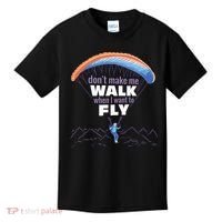 Want To Fly Paragliding Kids T-Shirt thumb 0