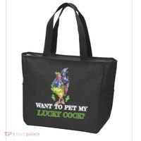 Want To Pet My Lucky Cock St Patrick's Day Tote Bag thumb 3