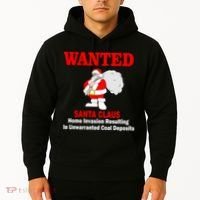 Wanted Santa Claus Home Invasion Hoodie thumb 2