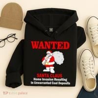 Wanted Santa Claus Home Invasion Hoodie thumb 4