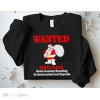 Wanted Santa Claus Home Invasion Sweatshirt thumb 2