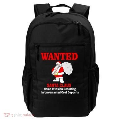 Wanted Santa Claus Home Invasion Backpack