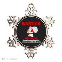 Wanted Santa Claus Home Invasion Ornament thumb 0