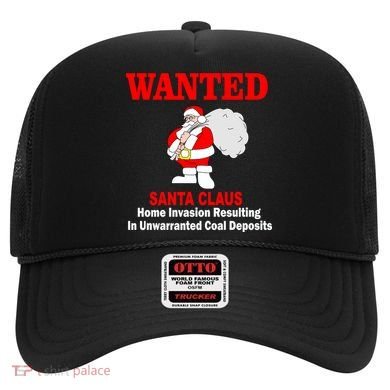 Wanted Santa Claus Home Invasion Hat