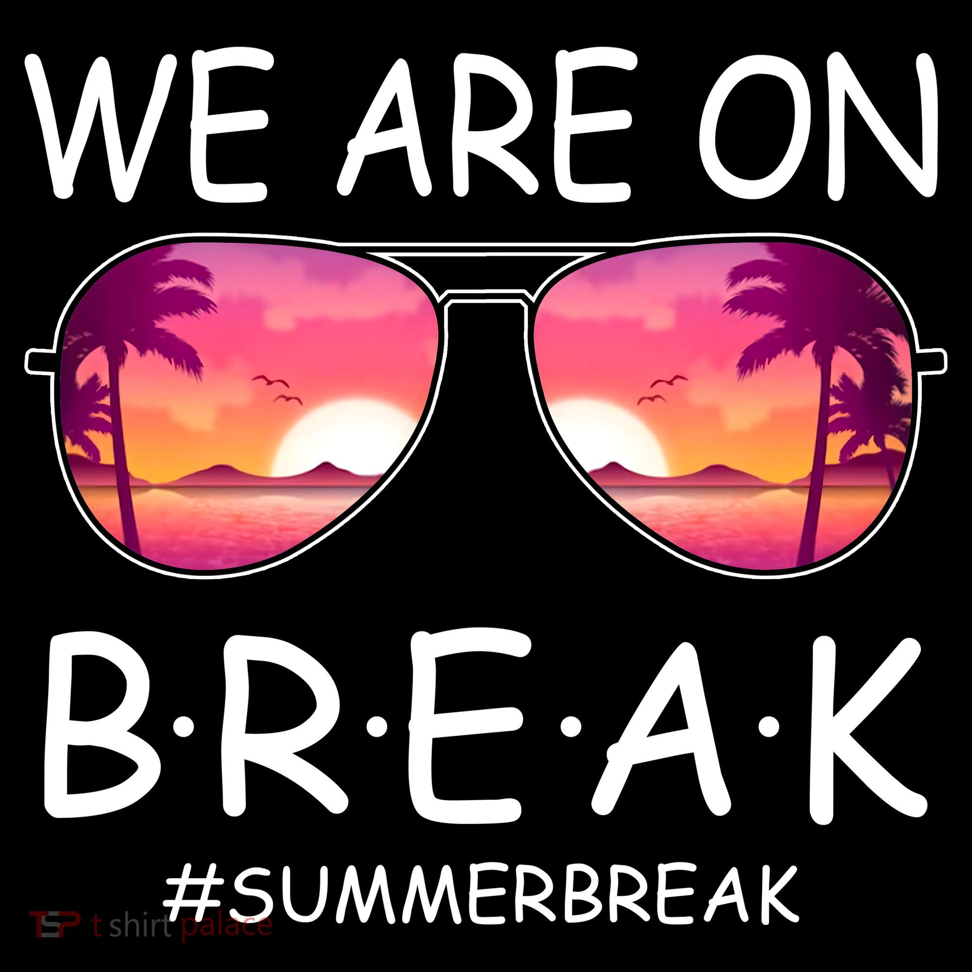 We Are On Break Summer Break Tropical Visor