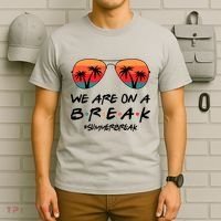 We Are On A Break Hello Summer Vibes Last Day Of School T-Shirt thumb 6