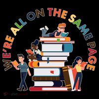 Were All One The Same Page Library Reading Fan Book Lover Coffee Mug thumb 5