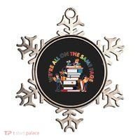 Were All One The Same Page Library Reading Fan Book Lover Ornament thumb 0