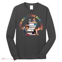 Were All One The Same Page Library Reading Fan Book Lover Long Sleeve Shirt thumb 0