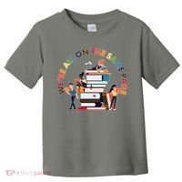 Were All One The Same Page Library Reading Fan Book Lover Toddler T-Shirt thumb 0