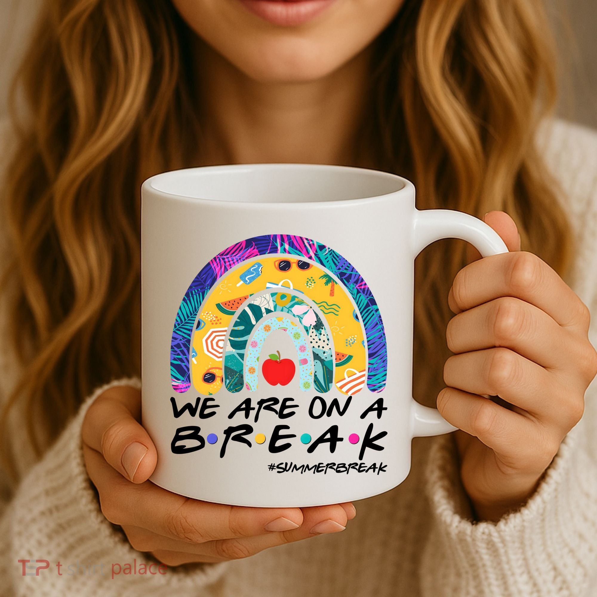 We Are On A Break #Summerbreak Schools Out Coffee Mug