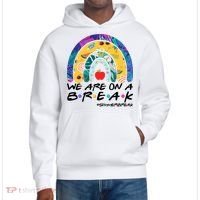 We Are On A Break #Summerbreak Schools Out District V.I.T. Heavyweight Hoodie thumb 0