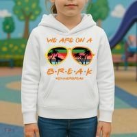 We Are On Summer Break Schools Out Kids Hoodie thumb 3