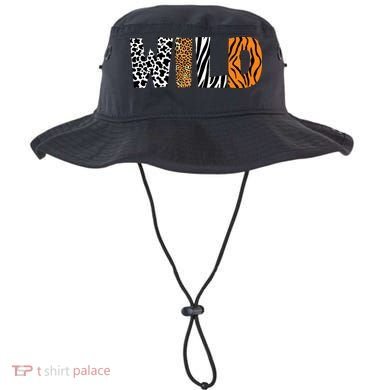 Wild Animal Pattern Cow Leopard Zebra Tiger Animal Print Bucket Hat