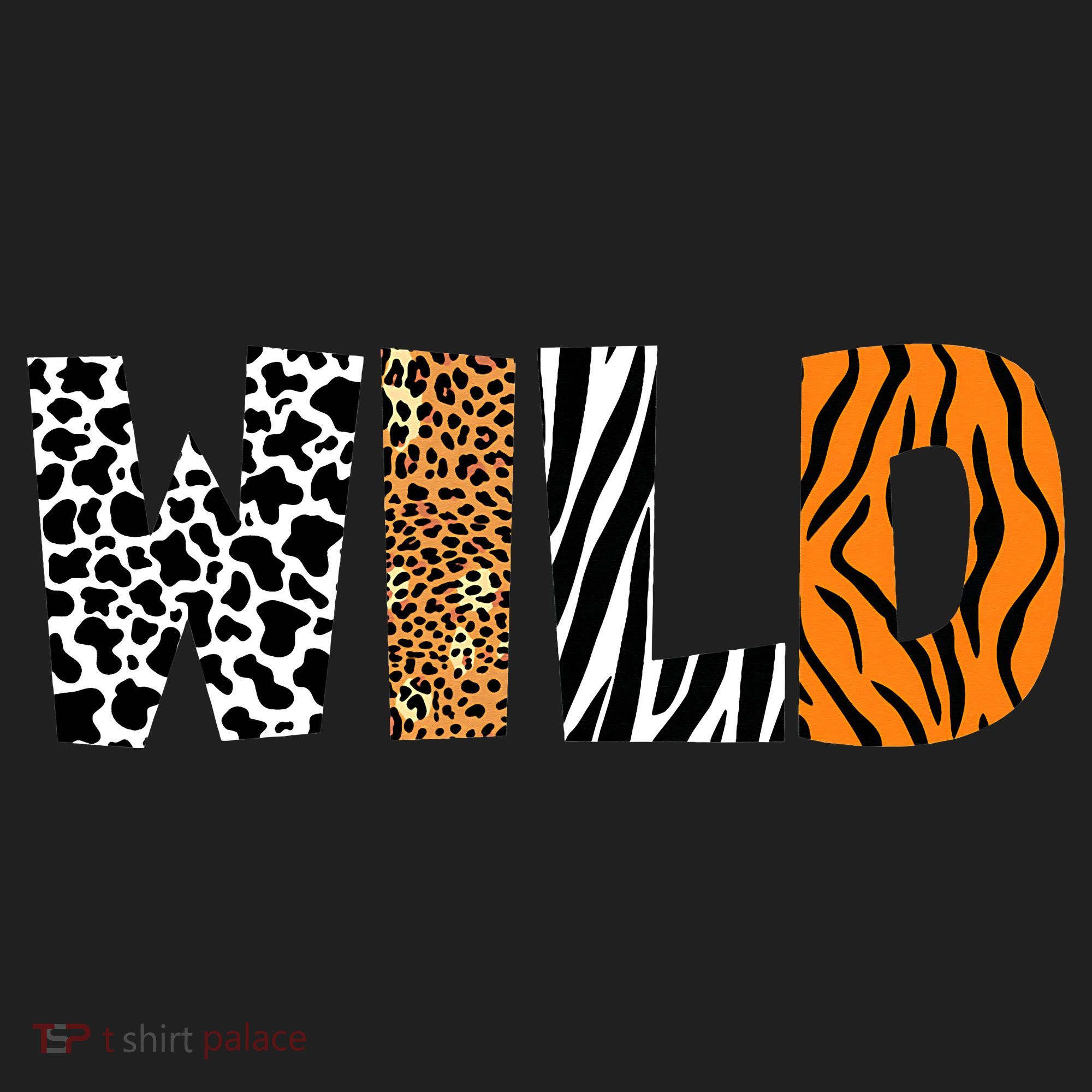 Wild Animal Pattern Cow Leopard Zebra Tiger Animal Print Beanie