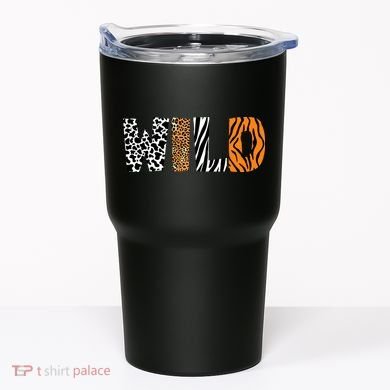 Wild Animal Pattern Cow Leopard Zebra Tiger Animal Print Tumbler