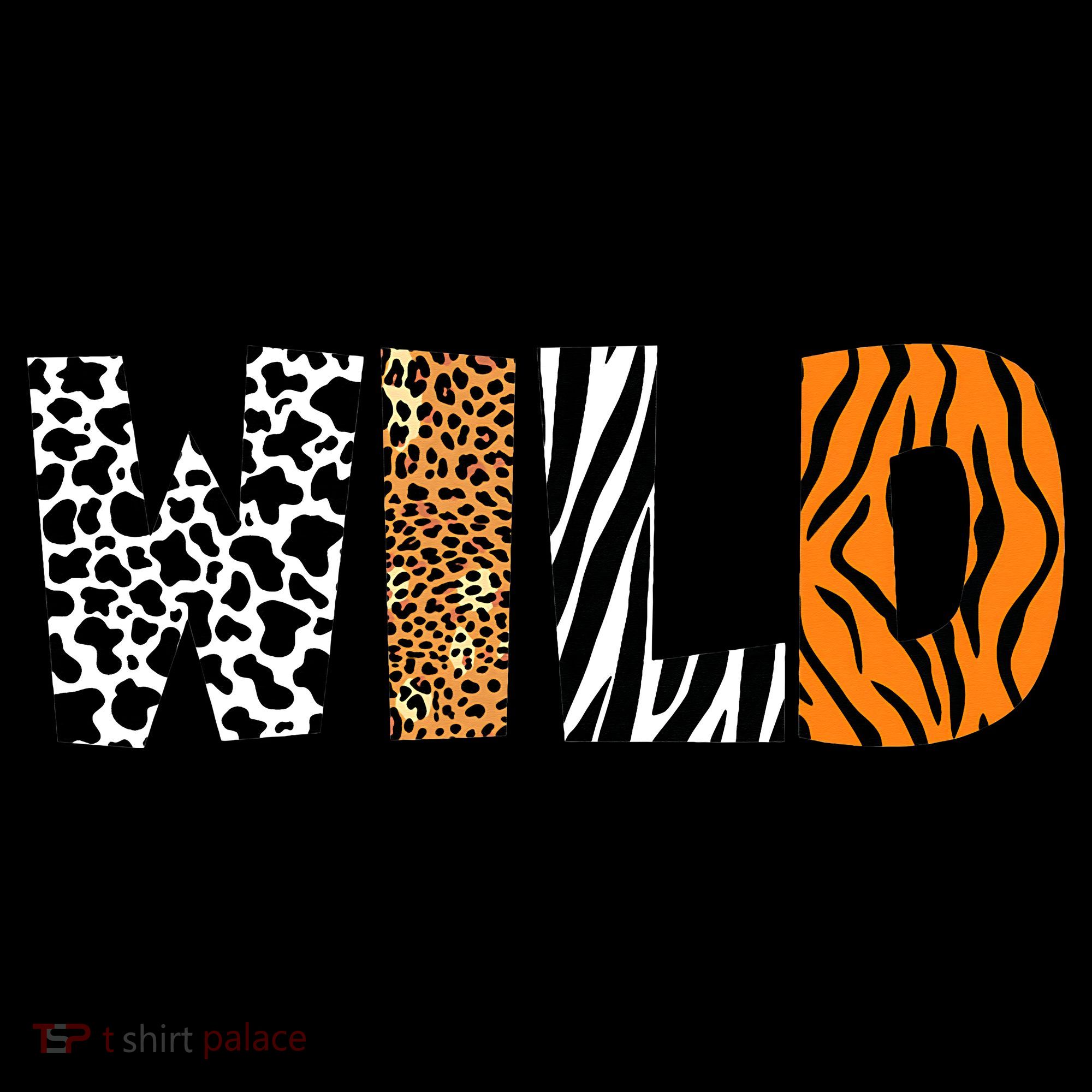 Wild Animal Pattern Cow Leopard Zebra Tiger Animal Print Mousepad
