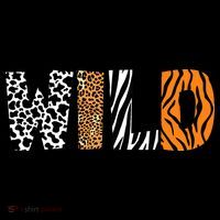 Wild Animal Pattern Cow Leopard Zebra Tiger Animal Print Baby Bodysuit thumb 2