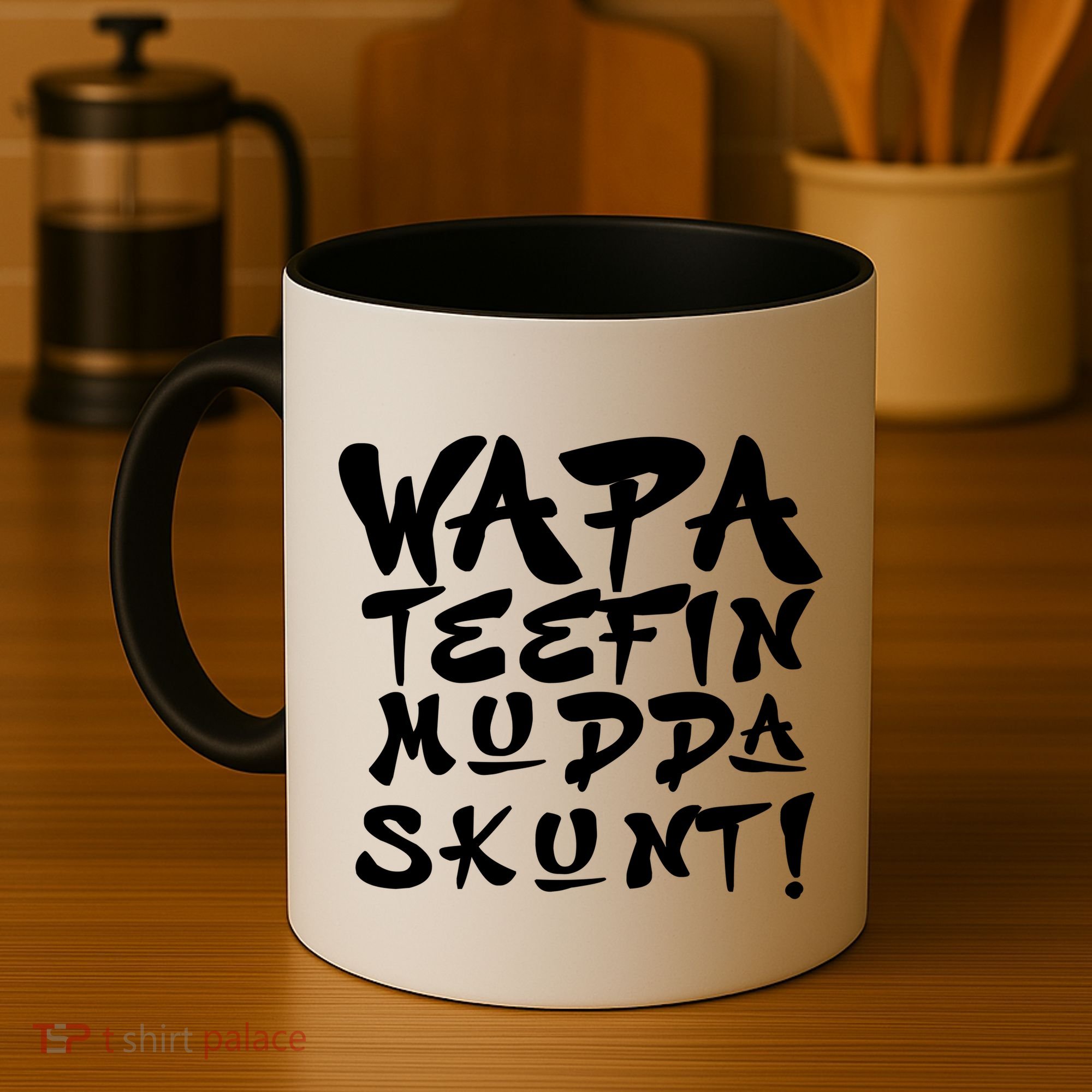 WAPA TEEFIN Mudda Skunt Coffee Mug