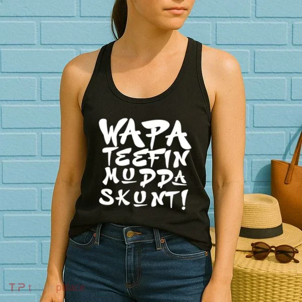 WAPA TEEFIN Mudda Skunt Women's Tank Top