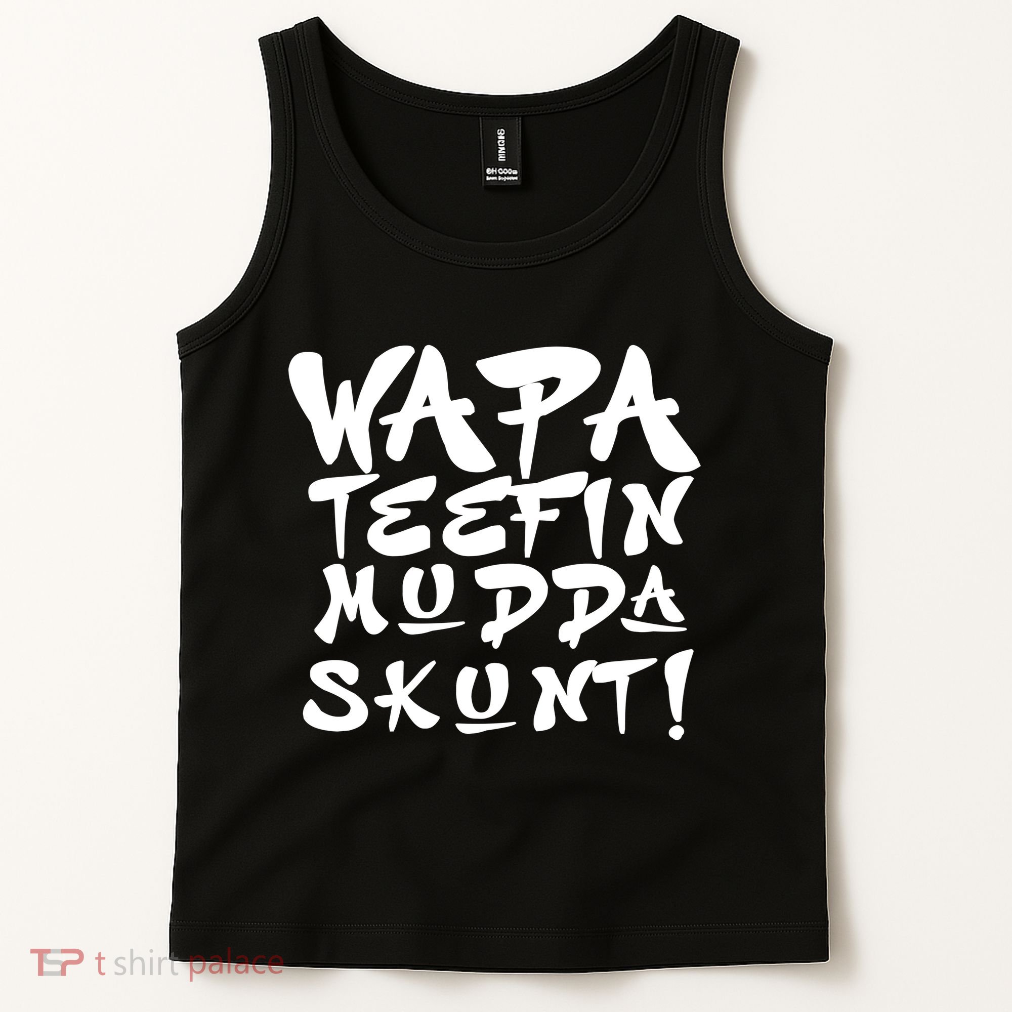 WAPA TEEFIN Mudda Skunt Tank Top