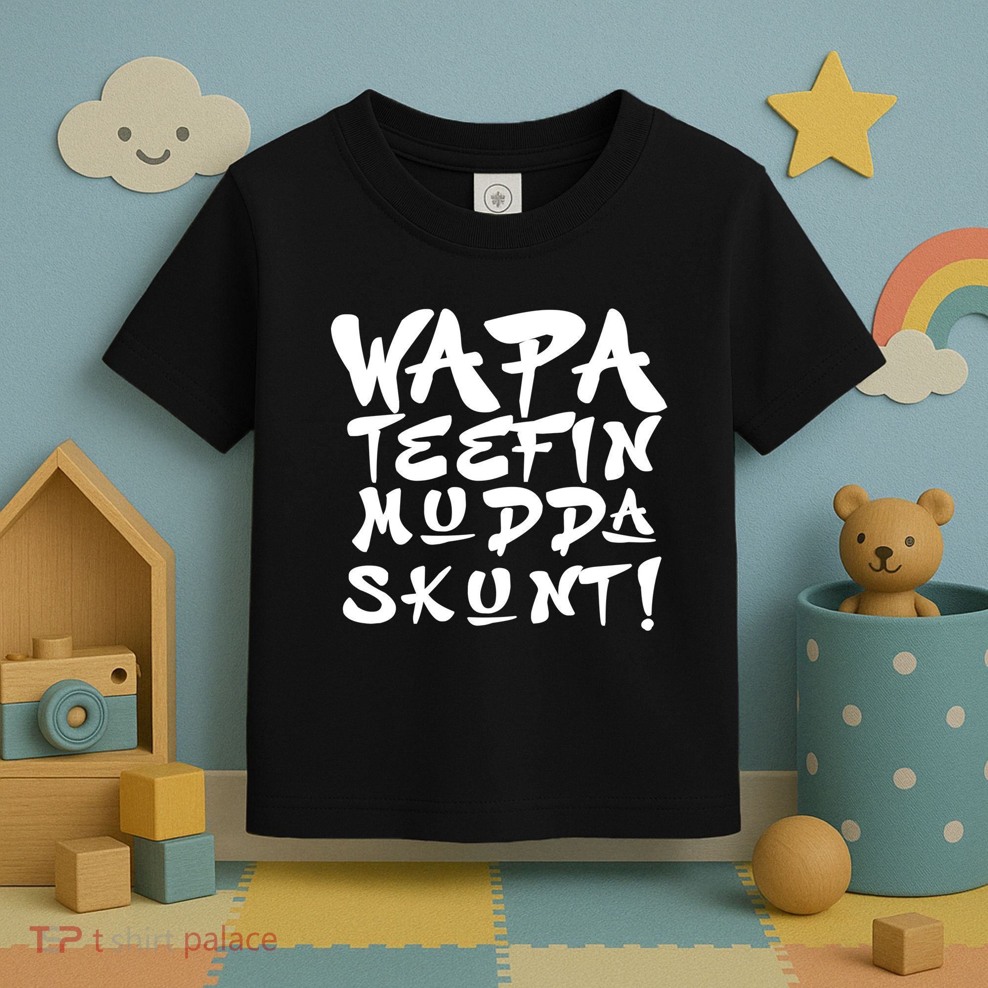 WAPA TEEFIN Mudda Skunt Toddler T-Shirt