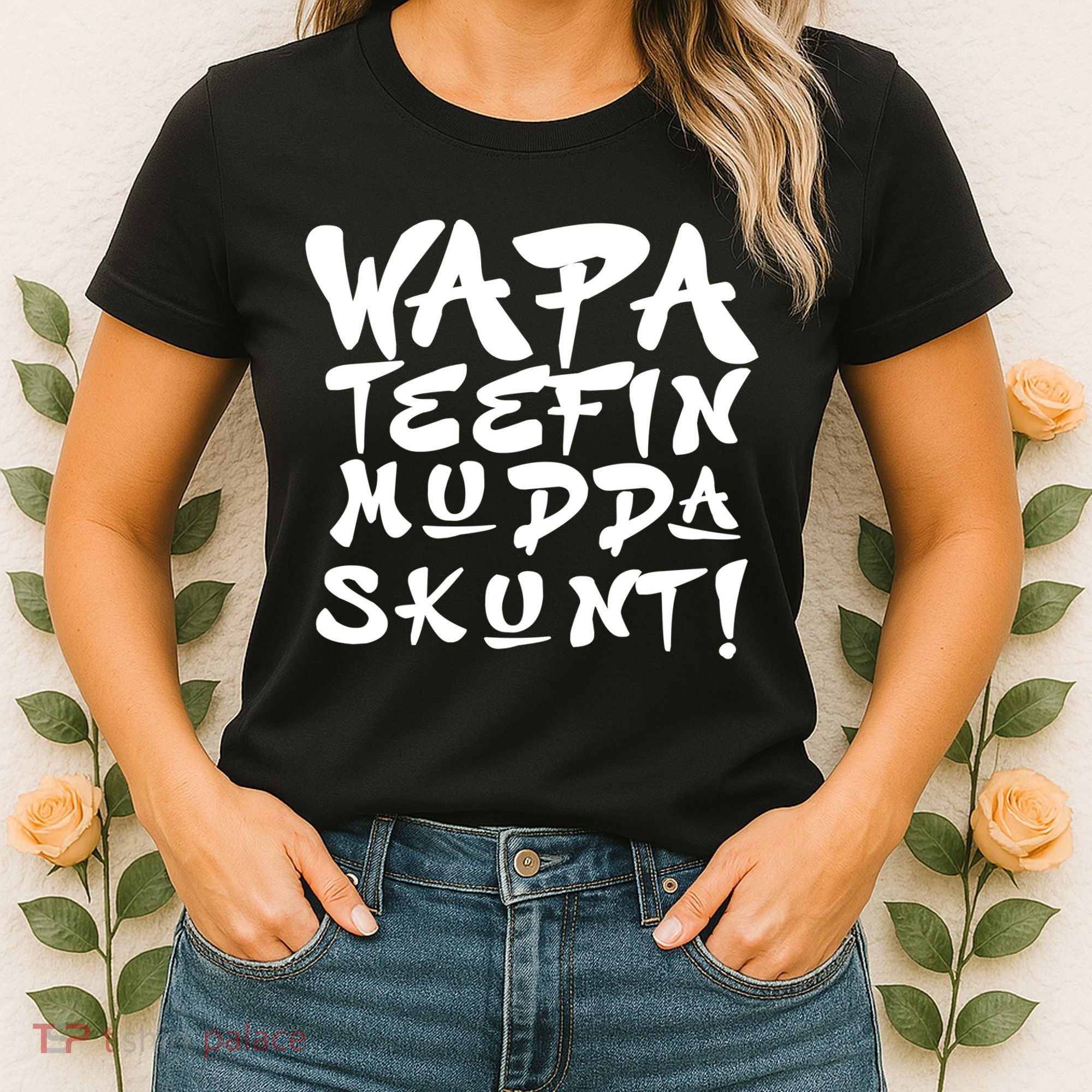 WAPA TEEFIN Mudda Skunt Women's T-Shirt