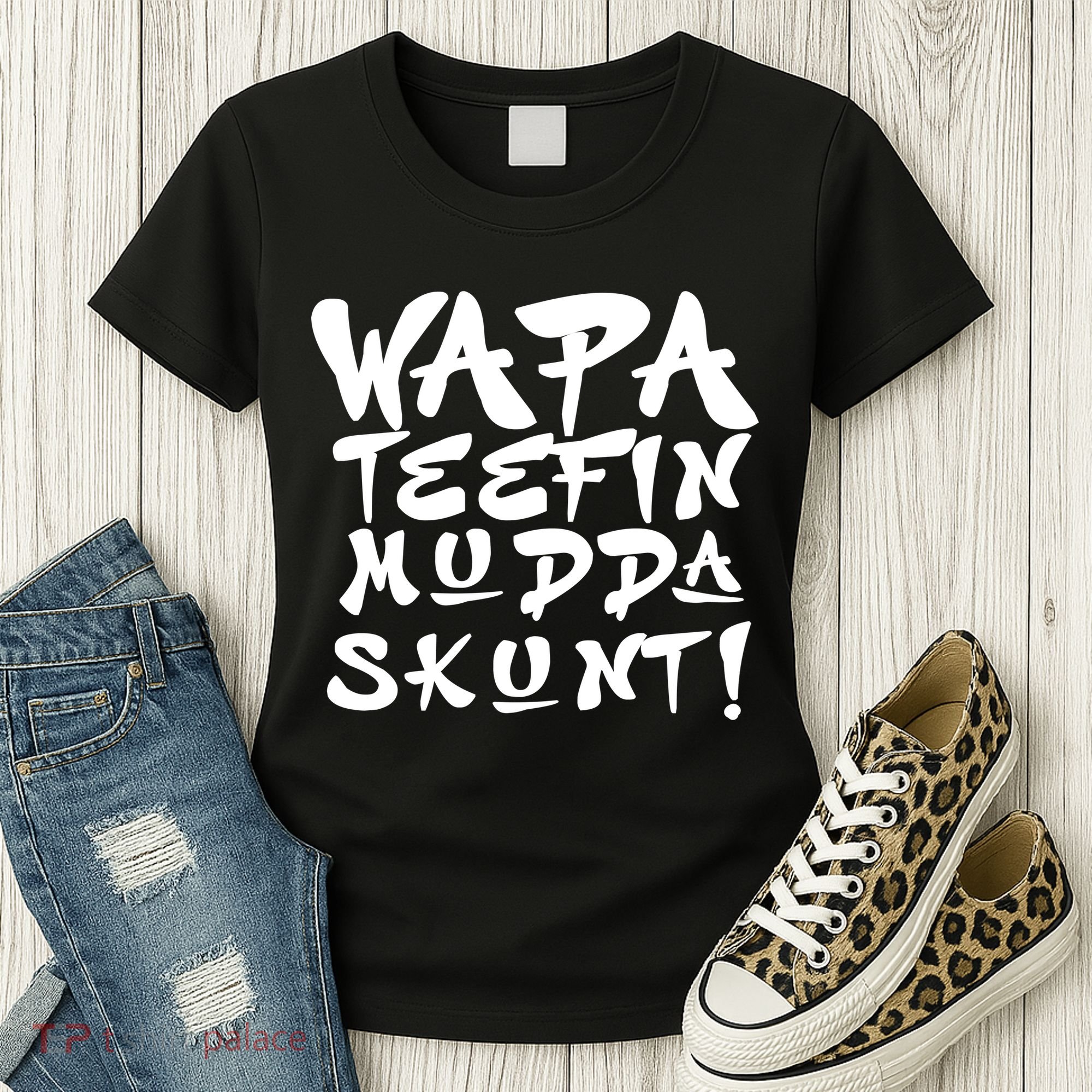 WAPA TEEFIN Mudda Skunt Women's T-Shirt