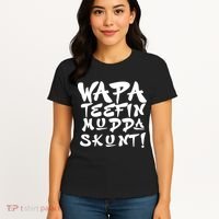 WAPA TEEFIN Mudda Skunt Women's T-Shirt thumb 4