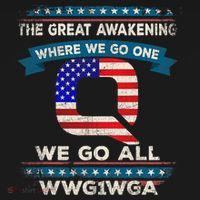 We Are Q | QAnon Flag WWG1WGA Q Anon Polo thumb 3