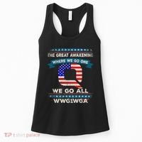 We Are Q | QAnon Flag WWG1WGA Q Anon Women's Tank Top thumb 0