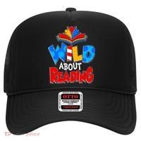 Wild About Reading Book Lover Reading Fan Hat thumb 0