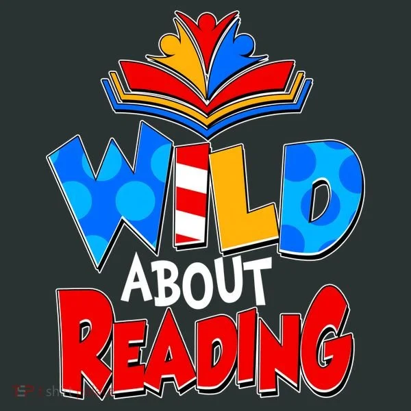 Wild About Reading Book Lover Reading Fan Women's T-Shirt