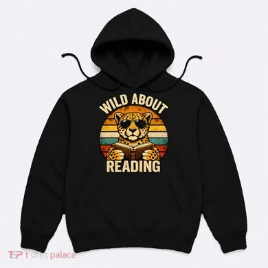 Wild About Reading Cheetah Hoodie